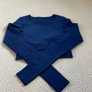 Lululemon Ebb to Street Cropped Long Sleeve-4